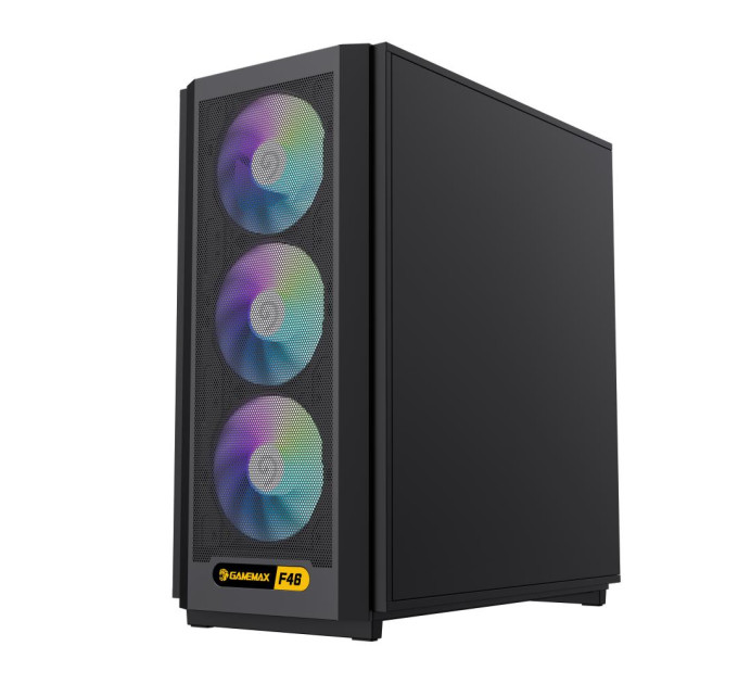 Gamemax Корпус  GameMax F46 Black без БЖ