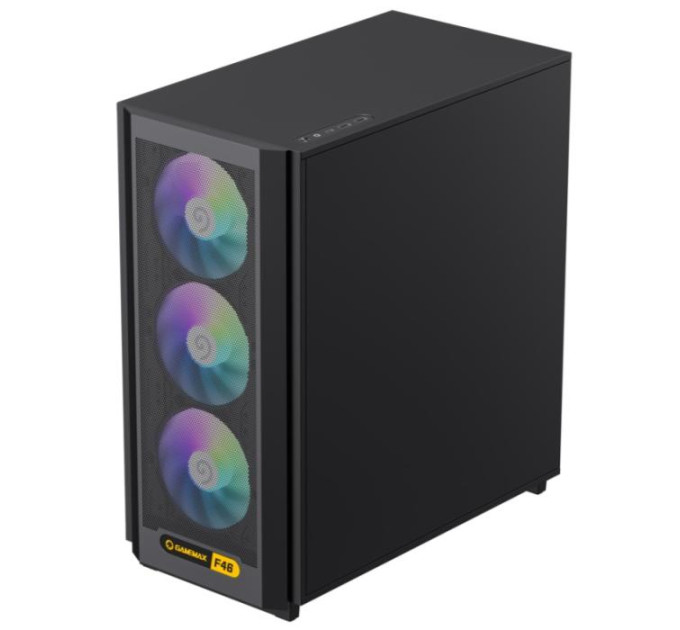 Gamemax Корпус  GameMax F46 Black без БЖ