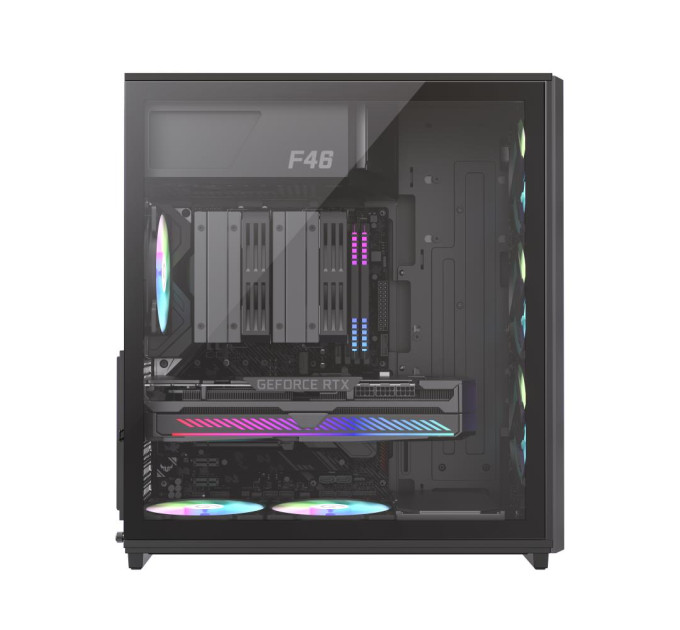 Gamemax Корпус  GameMax F46 Black без БЖ