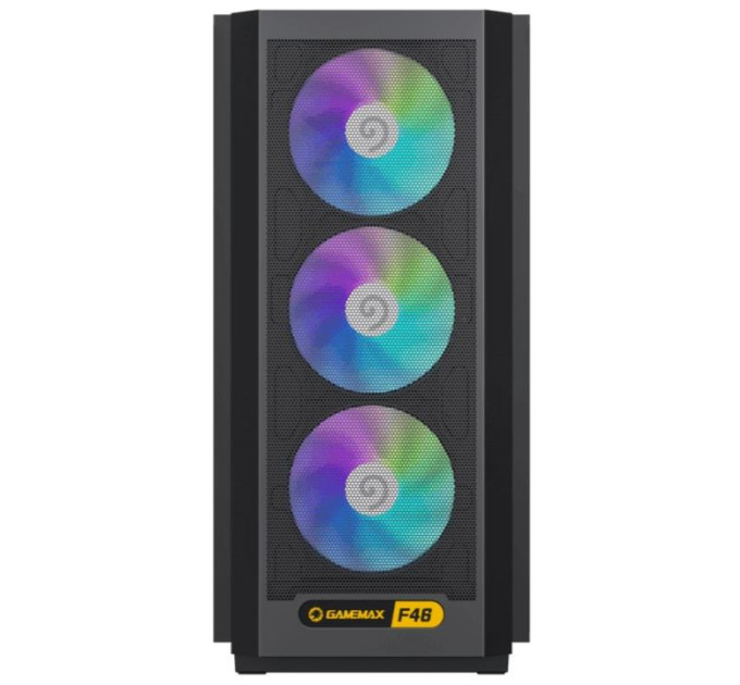 Gamemax Корпус  GameMax F46 Black без БЖ
