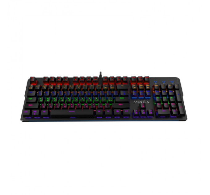 Vinga Клавіатура Vinga KBGM160 LED Outemu Blue USB Black (KBGM160 Black)