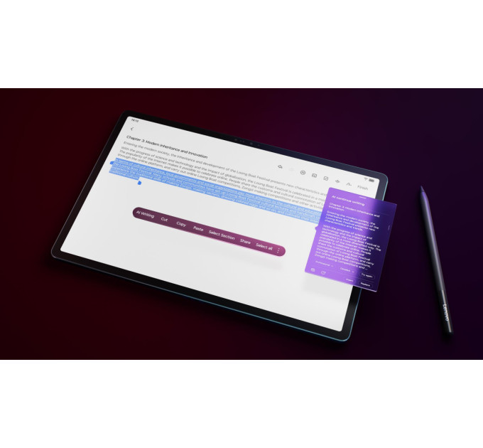 Планшет  Lenovo Yoga Tab Plus 16/256 WiFi Tidal Teal + Pen (ZAEG0103UA)