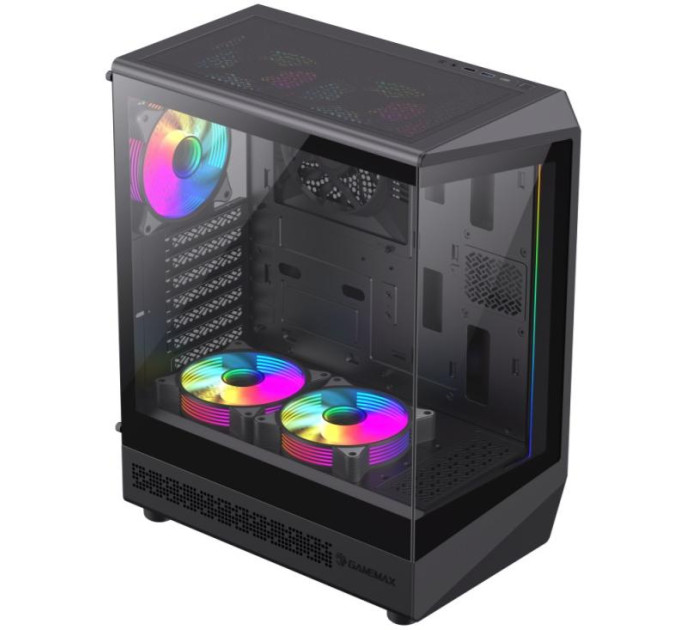 Корпус  Gamemax Vista COC AB Black with window
