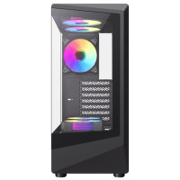 Корпус  Gamemax Vista COC AB Black with window