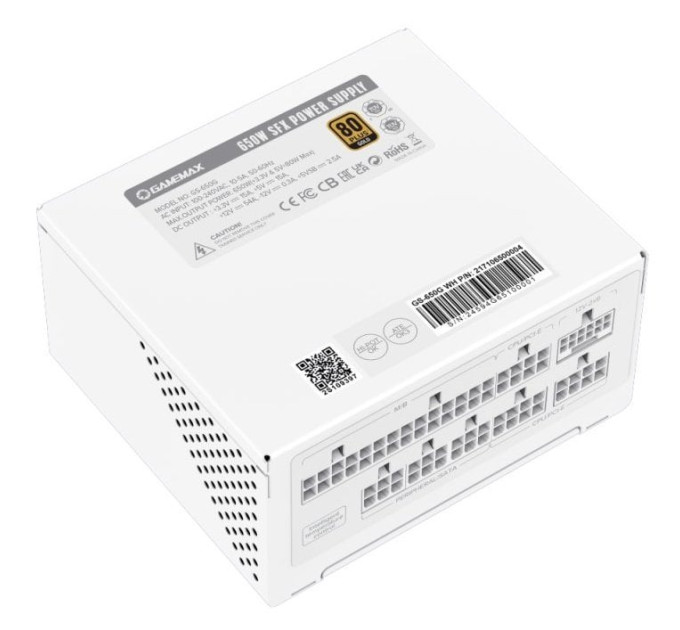 Блок живлення  GameMax GS-650G White