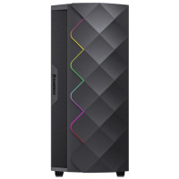 Корпус  GameMax Diamond CP Black без БЖ (Black Diamond CP)