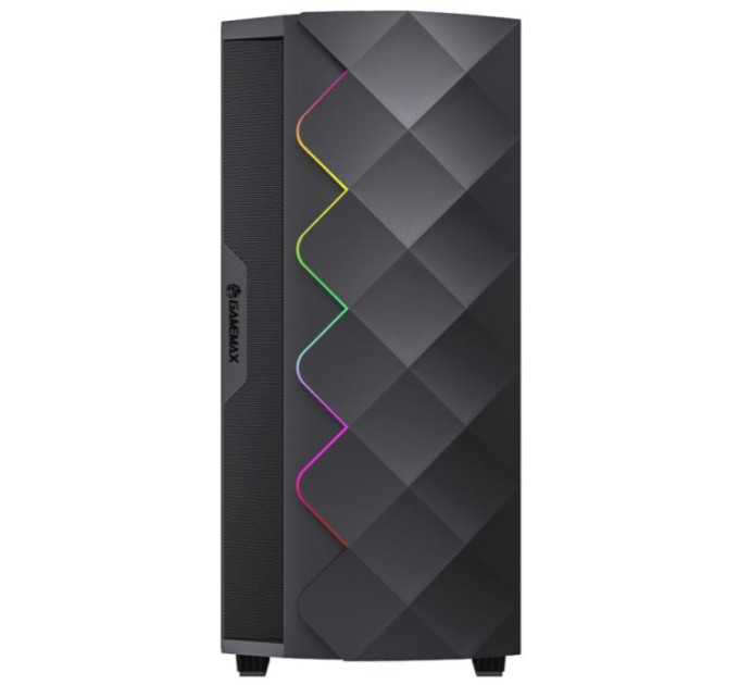 Корпус  GameMax Diamond CP Black без БЖ (Black Diamond CP)
