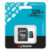Карта пам'яті  Kingston 128GB microSDXC сlass 10 UHS-I U3 V30 A2 Canvas Go Plus G4 (SDCG4/128GB)