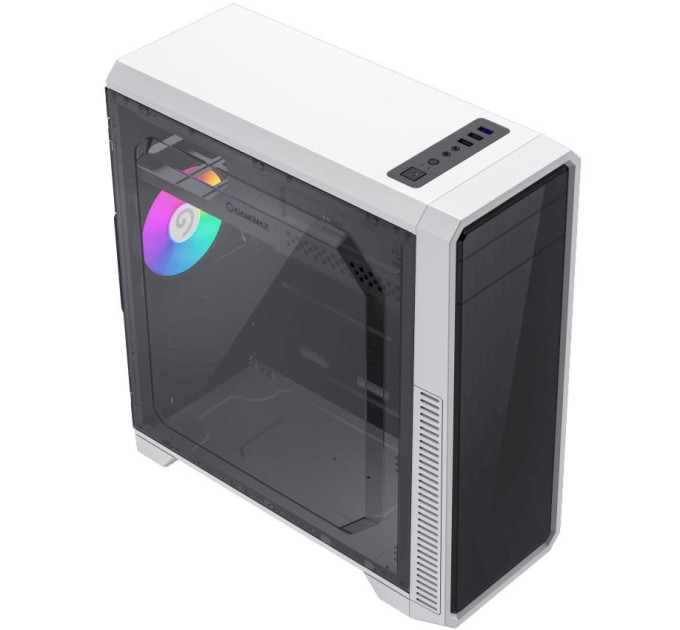 Корпус  Gamemax G561E-WH White with window