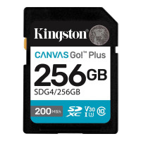 Карта пам'яті Kingston Canvas Go Plus Class 10 UHS-I U3 V30 SDXC 256GB (SDG4/256GB)