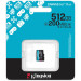 Kingston Карта пам'яті MicroSDXC  512GB UHS-I/U3 Class 10 Kingston Canvas Go! Plus R200/W160MB/s