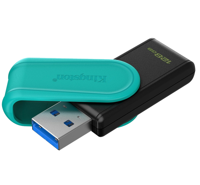 Kingston Флешка Kingston DataTraveler Exodia S 128GB Black/Turquoise (DTXS/128GB)