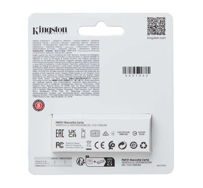 Kingston Флешка Kingston DataTraveler Exodia S 128GB Black/Turquoise (DTXS/128GB)