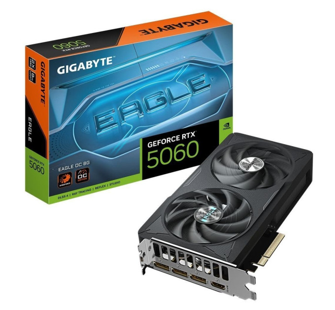 Відеокарта  Gigabyte GeForce RTX 5060 EAGLE OC 8G (GV-N5060EAGLE OC-8GD)