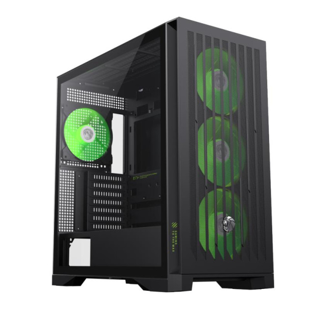 Gamemax Корпус  GameMax LEADER 2 BK без БЖ