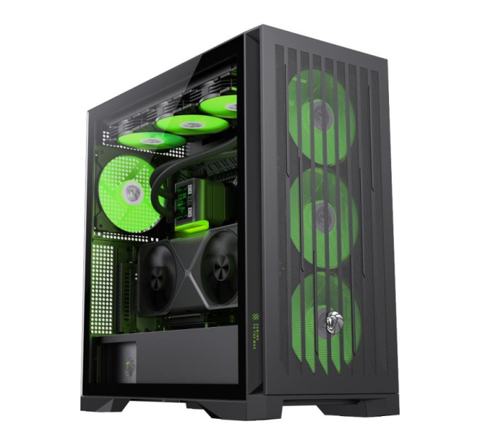 Gamemax Корпус  GameMax LEADER 2 BK без БЖ