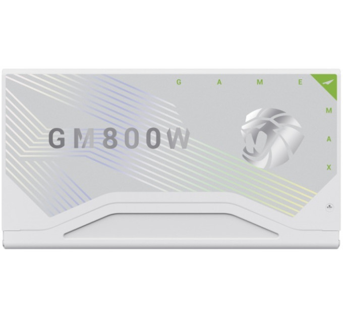 Блок живлення  Gamemax 800W GM 800B Fully Modular White (GM 800B WH Fully-modular New)