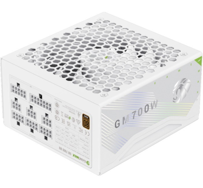 Блок живлення  Gamemax 700W GM 700B Fully Modular White (GM 700B WH Fully-modular New)