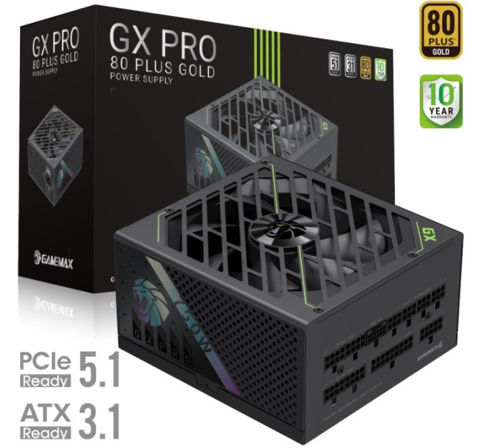 Блок живлення  Gamemax 750W GX Pro 750G (GX PRO 750G)