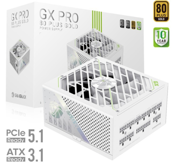 Блок живлення  Gamemax 750W GX PRO 750G WH