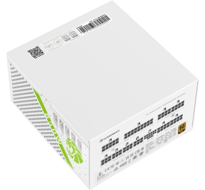 Блок живлення  Gamemax 850W GX 850 Pro WH (GX-850 PRO WT(ATX3.1PCIe5.1))