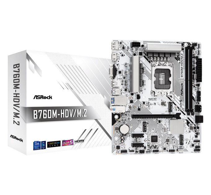 Материнська плата  AsRock B760M-HDV/M.2