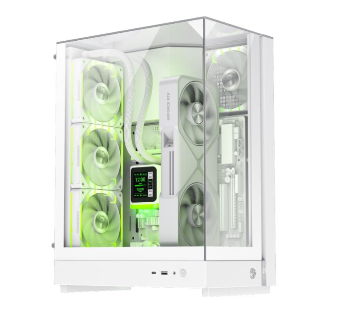 Gamemax Корпус  Gamemax T20 White with window (T20 WH)