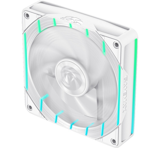 Кулер для корпусу  GameMax Tornado T12 ARGB-W 120*120*25 3pin