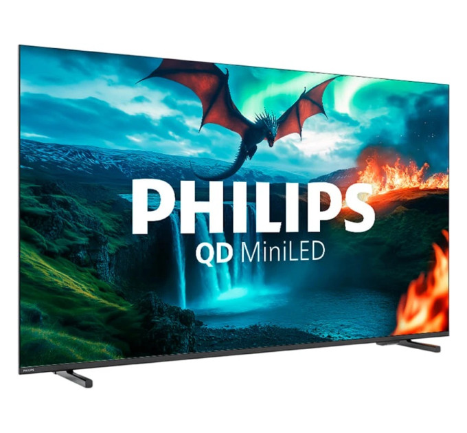 Телевізор  65" Philips MiniLED 4K 60Hz Smart Titan OS Black 65MLED820/12