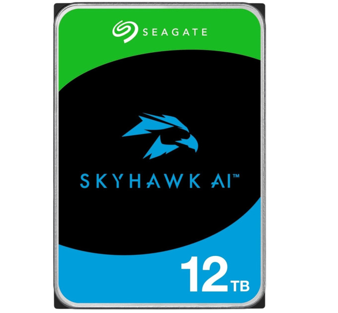 Жорсткий диск 2.0TB Seagate SkyHawk AI Surveillance 7200rpm 512MB (ST12000VE003)