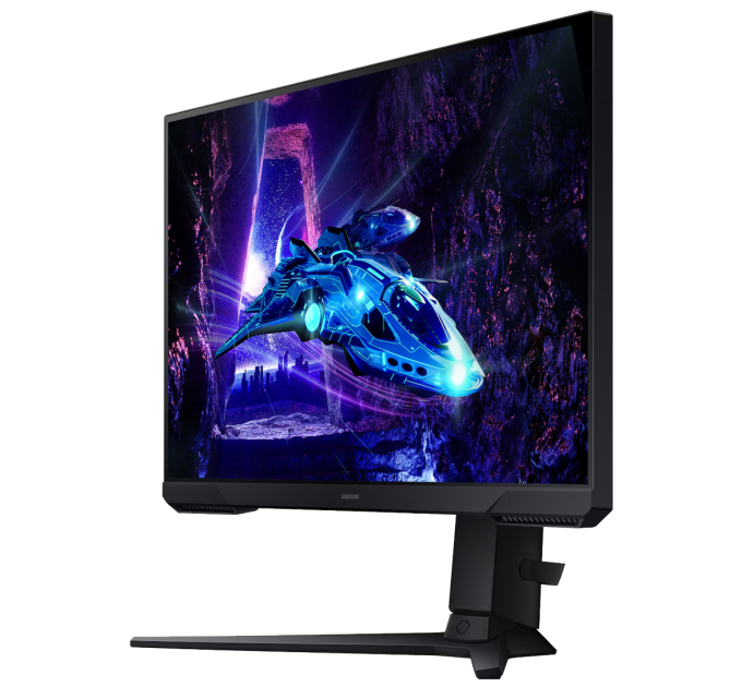 Samsung Монітор  Samsung 24" Odyssey G3 LS24DG300 (LS24DG300EIXUA)