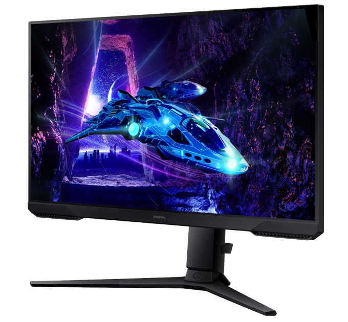 Samsung Монітор  Samsung 24" Odyssey G3 LS24DG300 (LS24DG300EIXUA)