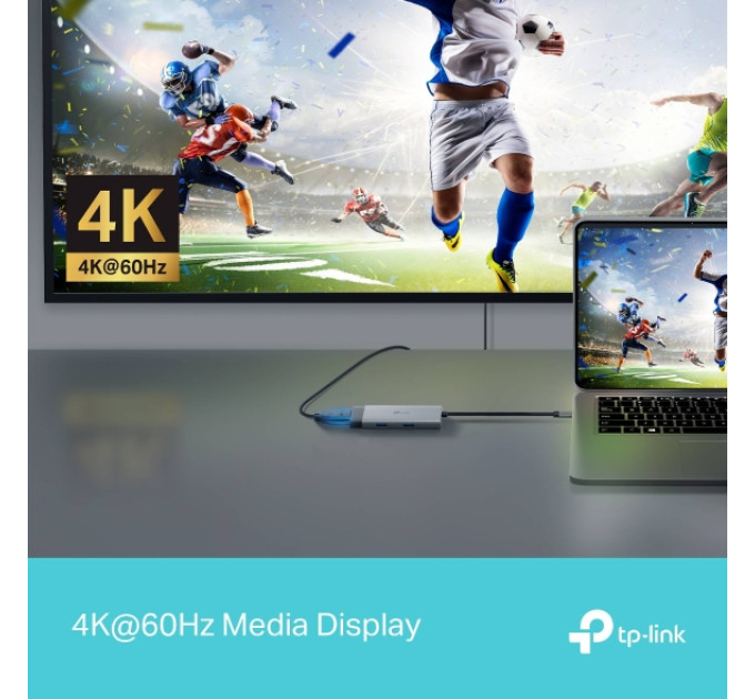 USB Type-C концентратор (Hub)  TP-LINK (UH5020C) Grey
