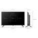 Телевізор  Kivi QLED 32'' 32H820KB