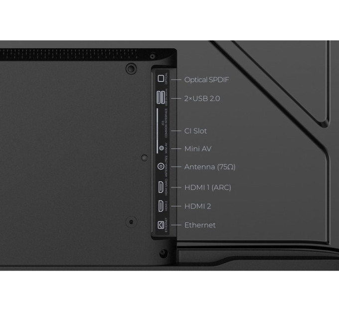 Телевізор  LED Kivi 40F800KB (Google TV, Wi-Fi, 1920x1080)