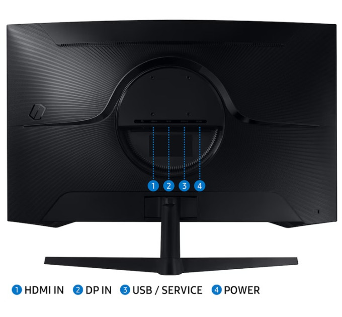 Samsung Монітор  Samsung Odyssey S32CG550 (LS32CG550EIXUA)