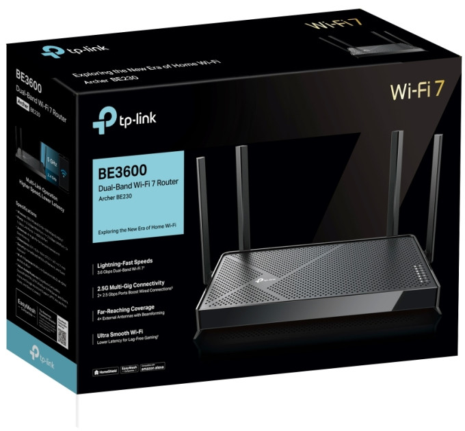 TP-Link Wi-Fi Роутер  TP-Link Archer BE230
