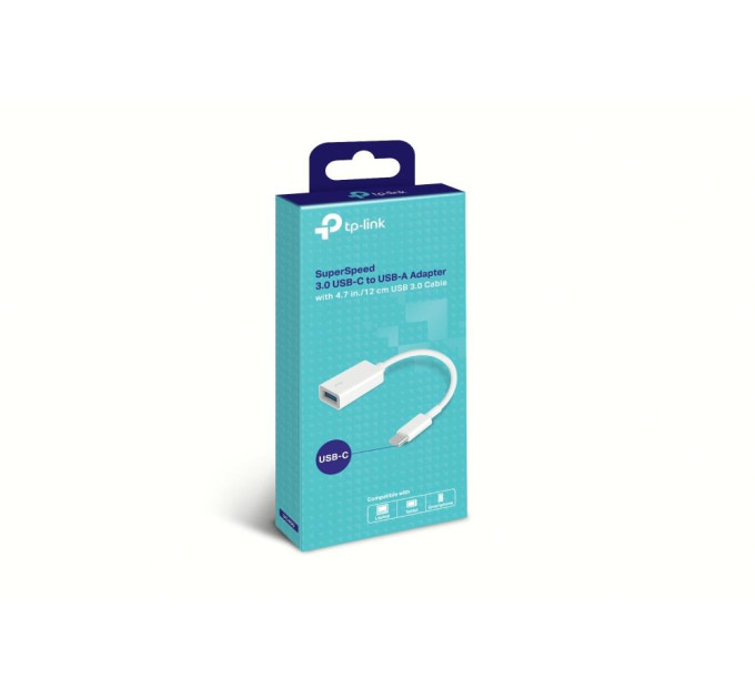 TP-Link Перехідник TP-Link Type-C / AF White (UC400)