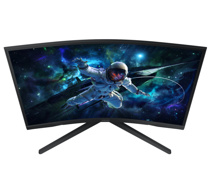 Samsung Монітор Samsung 27" Odyssey G55C 2xHDMI, DP, VA, 2560x1440, 165Hz, 1ms, CURVED LS27CG550EIXUA