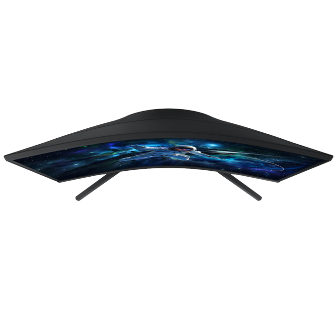 Samsung Монітор Samsung 27" Odyssey G55C 2xHDMI, DP, VA, 2560x1440, 165Hz, 1ms, CURVED LS27CG550EIXUA
