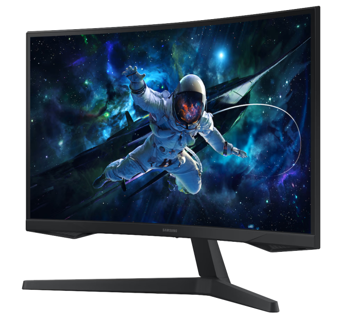 Samsung Монітор Samsung 27" Odyssey G55C 2xHDMI, DP, VA, 2560x1440, 165Hz, 1ms, CURVED LS27CG550EIXUA