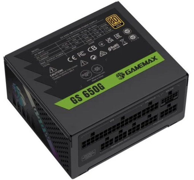 Блок живлення  Gamemax 650W GS 650G V25