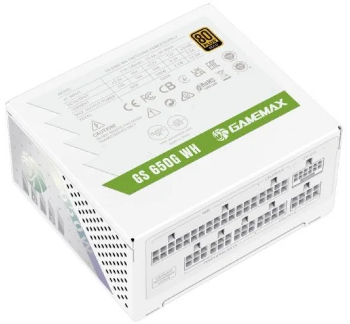 Блок живлення  Gamemax 650W GS 650G WH V25