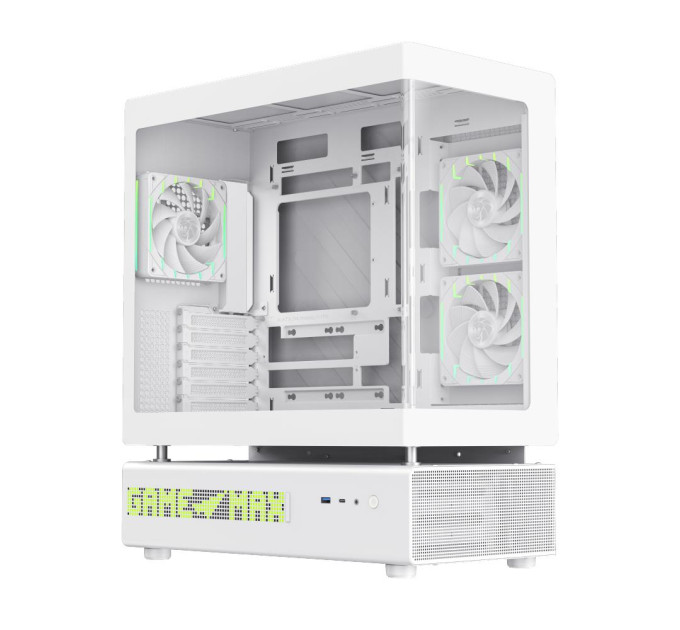 Gamemax Корпус  Gamemax N90 White with window (N90 WH)