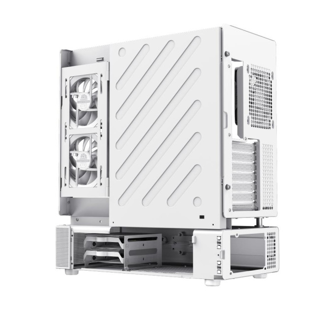 Gamemax Корпус  Gamemax N90 White with window (N90 WH)