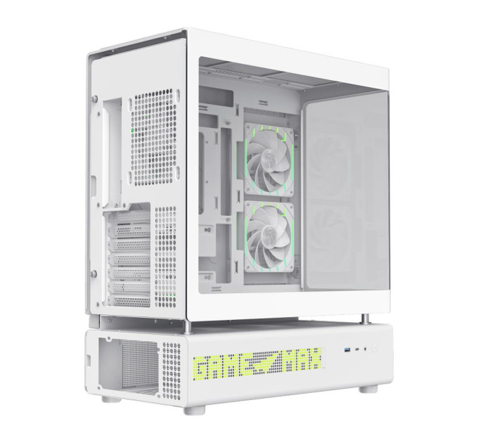 Gamemax Корпус  Gamemax N90 White with window (N90 WH)