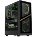 Корпус  Gamemax Aeris 330 GB Black with window (AERIS 330 GB)