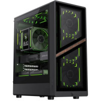 Корпус  Gamemax Aeris 330 GB Black with window (AERIS 330 GB)