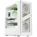 Gamemax Корпус  Gamemax Aeris 330 GB White with window (AERIS 330 GW)