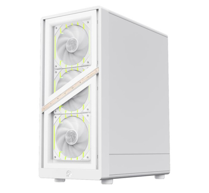 Gamemax Корпус  Gamemax Aeris 330 GB White with window (AERIS 330 GW)